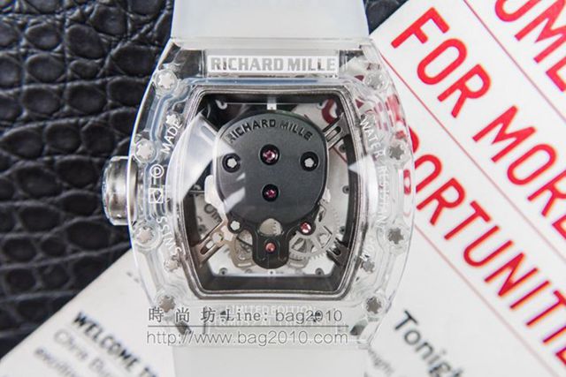 Richard Mille e理查徳米勒 RM052系列 最新鬼頭升級版 顱骨系列 原裝透明殼 理查徳米勒高端男士全自動機械腕表  hds1448